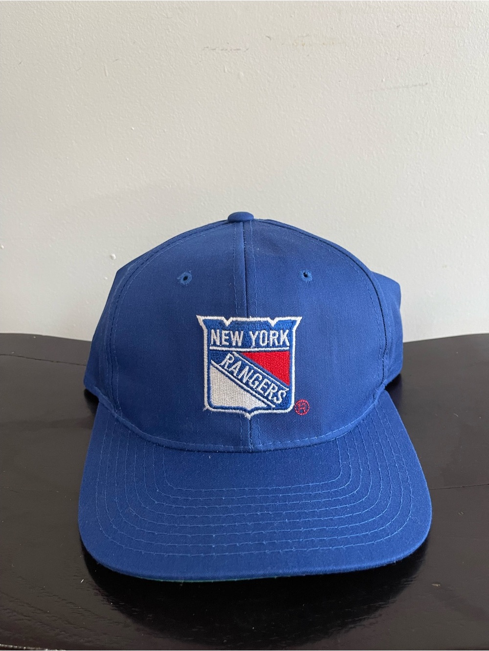 Vintage 90s Starter New York Rangers Royal Blue NHL Snapback Hat